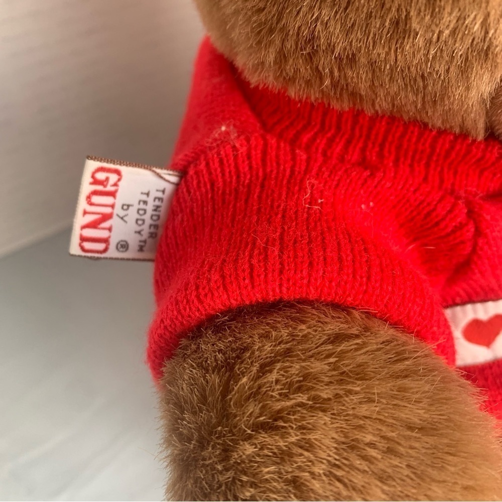 🧸 Vintage 1983 Gund Tender Teddy Plush Bear - 12” 🧸 - Picture 4 of 6